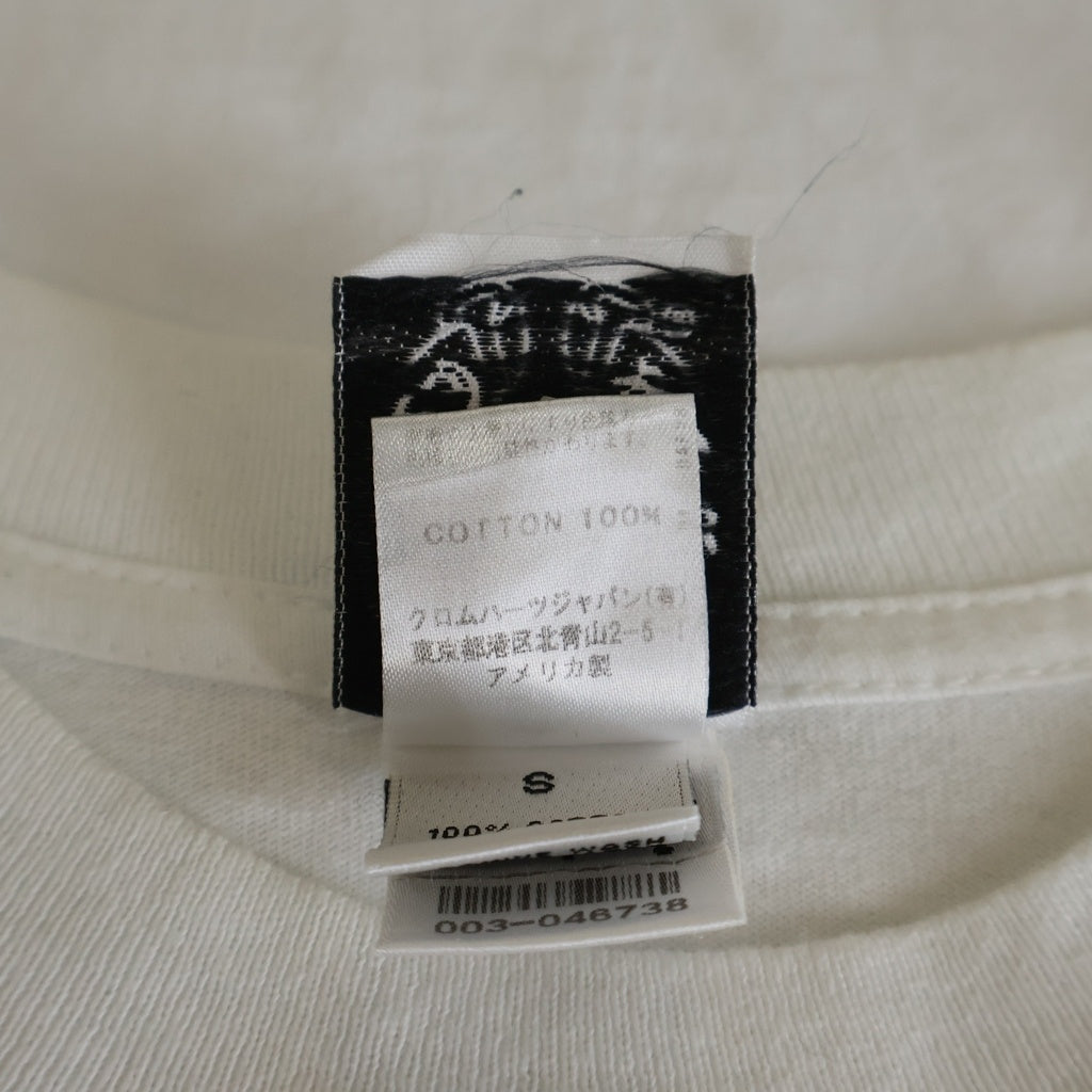 CHROME HEARTS(クロムハーツ) OLD S/S オールド バックフローラルクロスプリント 半袖Tシャツ ホワイト -