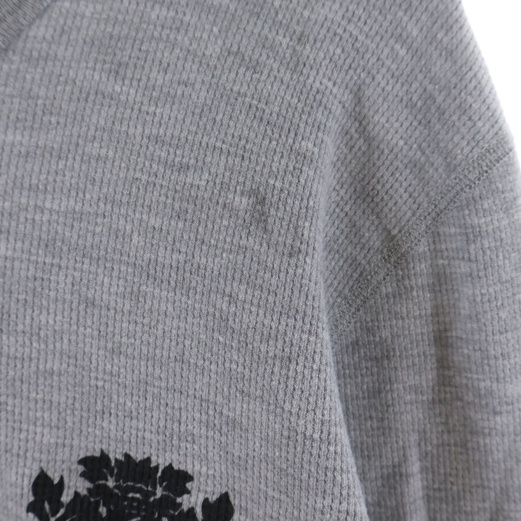 CHROME HEARTS(クロムハーツ) Thermal L/S Tee ヴァインダガー ロングカットソー 長袖Tシャツ グレー -