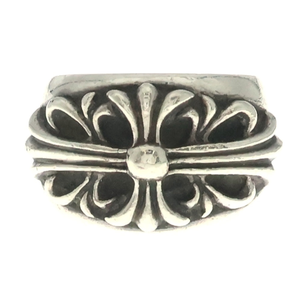 CHROME HEARTS(クロムハーツ) FLRL CRS フローラルクロス リング シルバー BCA346