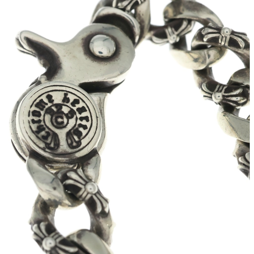 CHROME HEARTS(クロムハーツ) OLD FNCY CHN LNK オールド ファンシーリンククリップブレスレット 13リンク シルバー BCA145