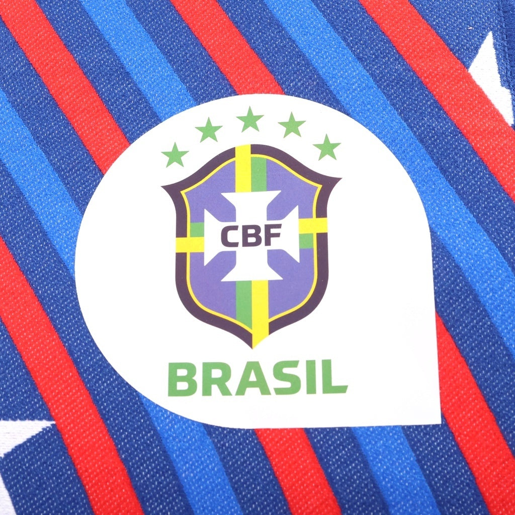 NO BRAND(ノーブランド) FIFA2026 OFFICIAL LICENSED PRODUCT BRAZIL VS NORWAY ROUND OF 16 MATCH WOVEN PRINTED SCARF ブラジルVSノルウェー ラウンドオブ16 会場限定マッチスカーフ 8-FIX-W-32091