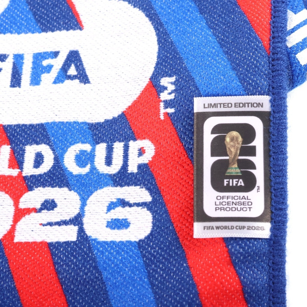 NO BRAND(ノーブランド) FIFA2026 OFFICIAL LICENSED PRODUCT BRAZIL VS NORWAY ROUND OF 16 MATCH WOVEN PRINTED SCARF ブラジルVSノルウェー ラウンドオブ16 会場限定マッチスカーフ 8-FIX-W-32091