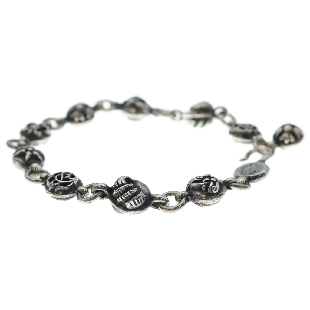 CHROME HEARTS(クロムハーツ) NO2 MULTI BALL #2マルチボールブレスレット シルバー BCA177 ‐