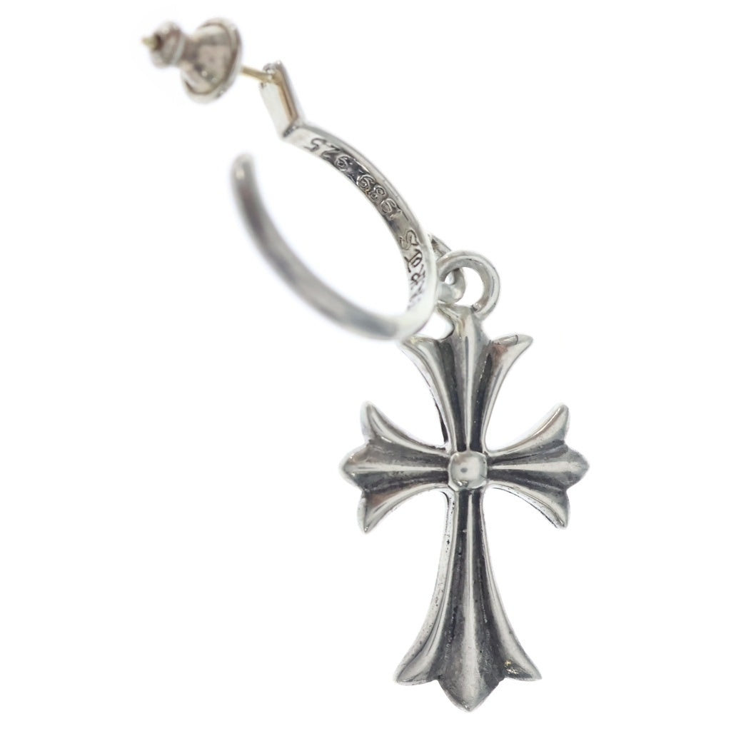 CHROME HEARTS(クロムハーツ) TINY CH CROSS タイニーCHクロス フープピアス シルバー BCA115