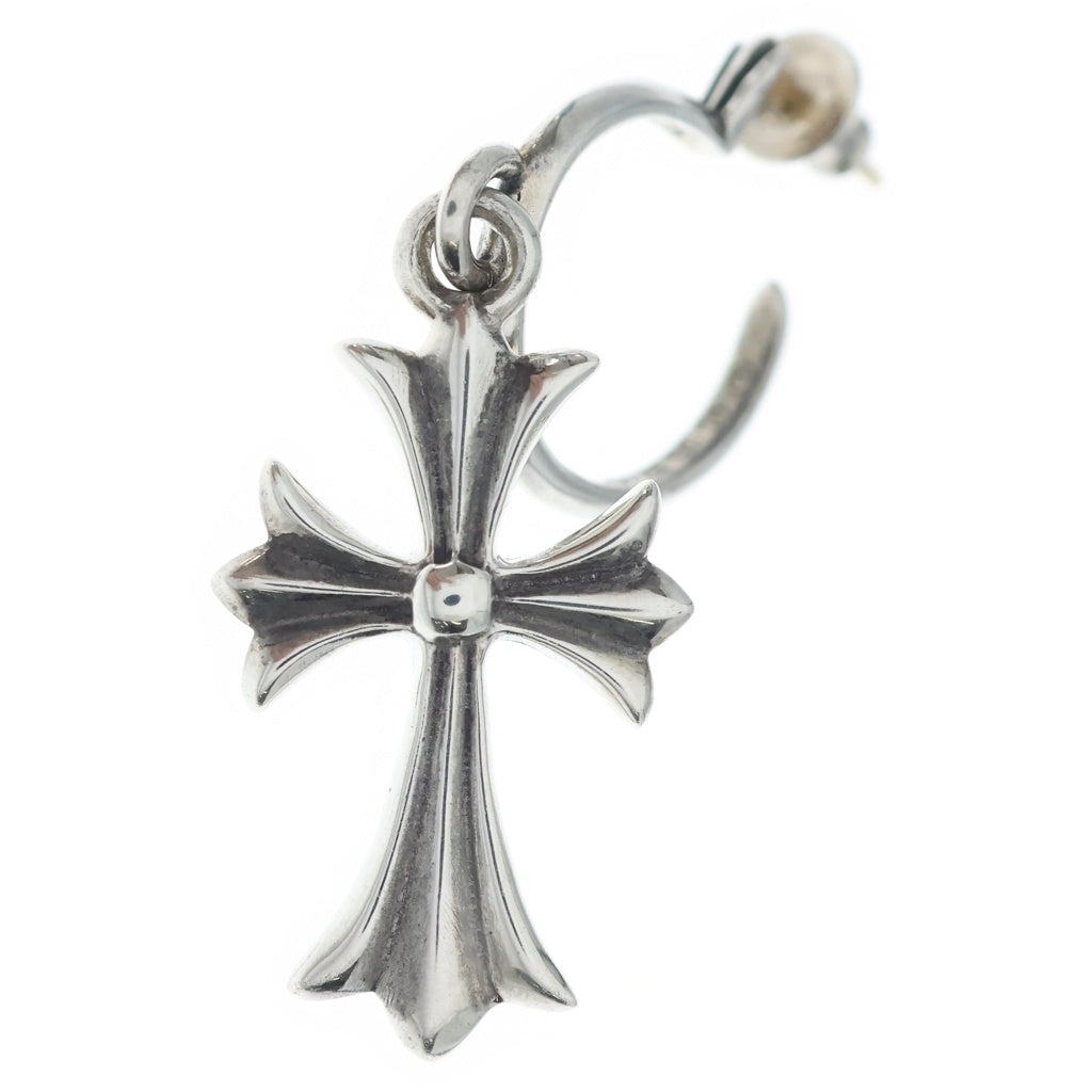 CHROME HEARTS(クロムハーツ) TINY CH CROSS タイニーCHクロス フープピアス シルバー BCA115