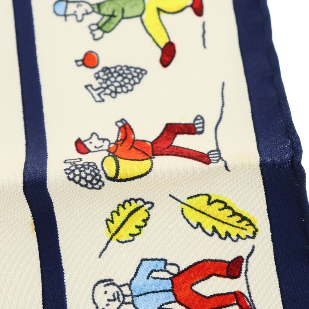 HERMES(エルメス) RETOUR A LA TERRE ルトゥール アラテール シルクスカーフ マルチ ‐ レディース