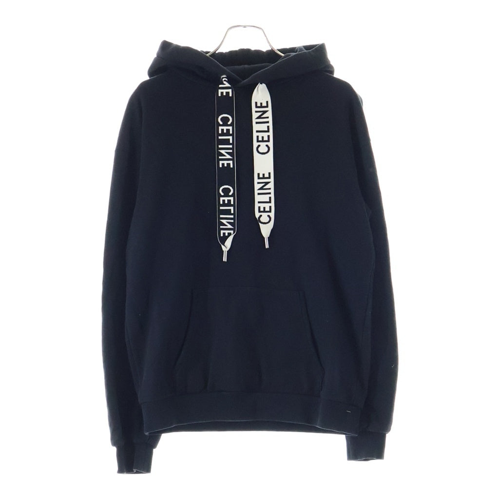 CELINE(セリーヌ) ルーズ フーディ プルオーバー スウェットパーカー ブラック 2Y468670Q.38NO