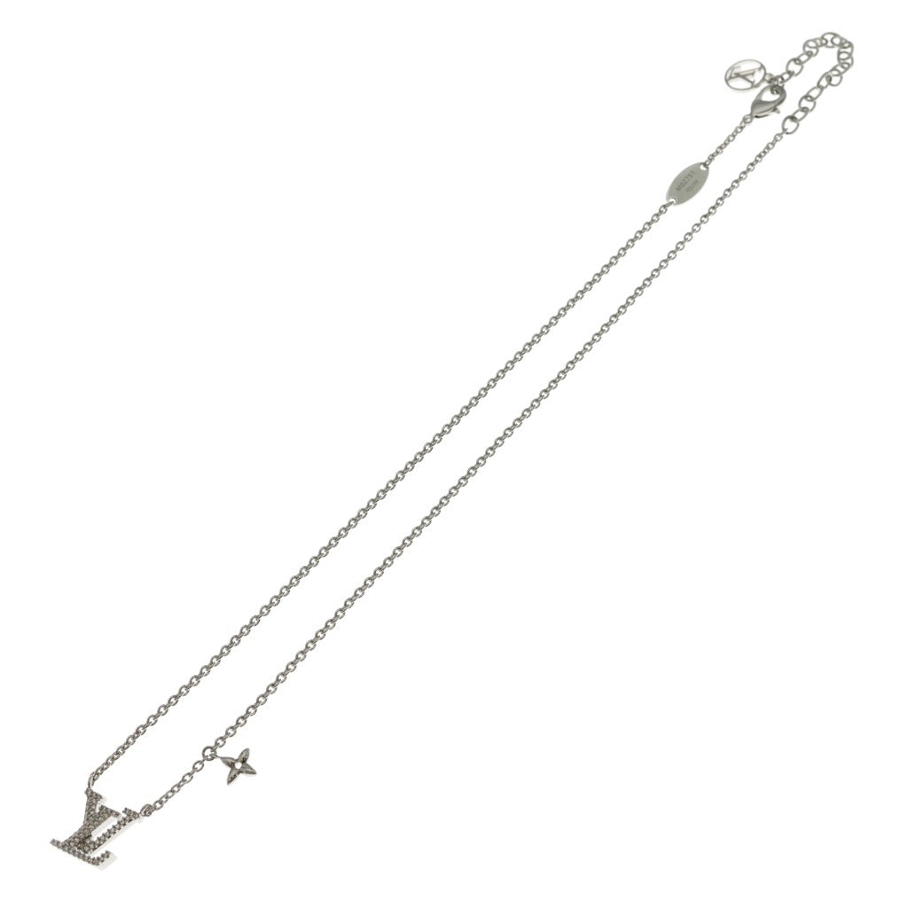 LOUIS VUITTON(ルイヴィトン) LVアイコニック ラインストーン ネックレス M02751 シルバー