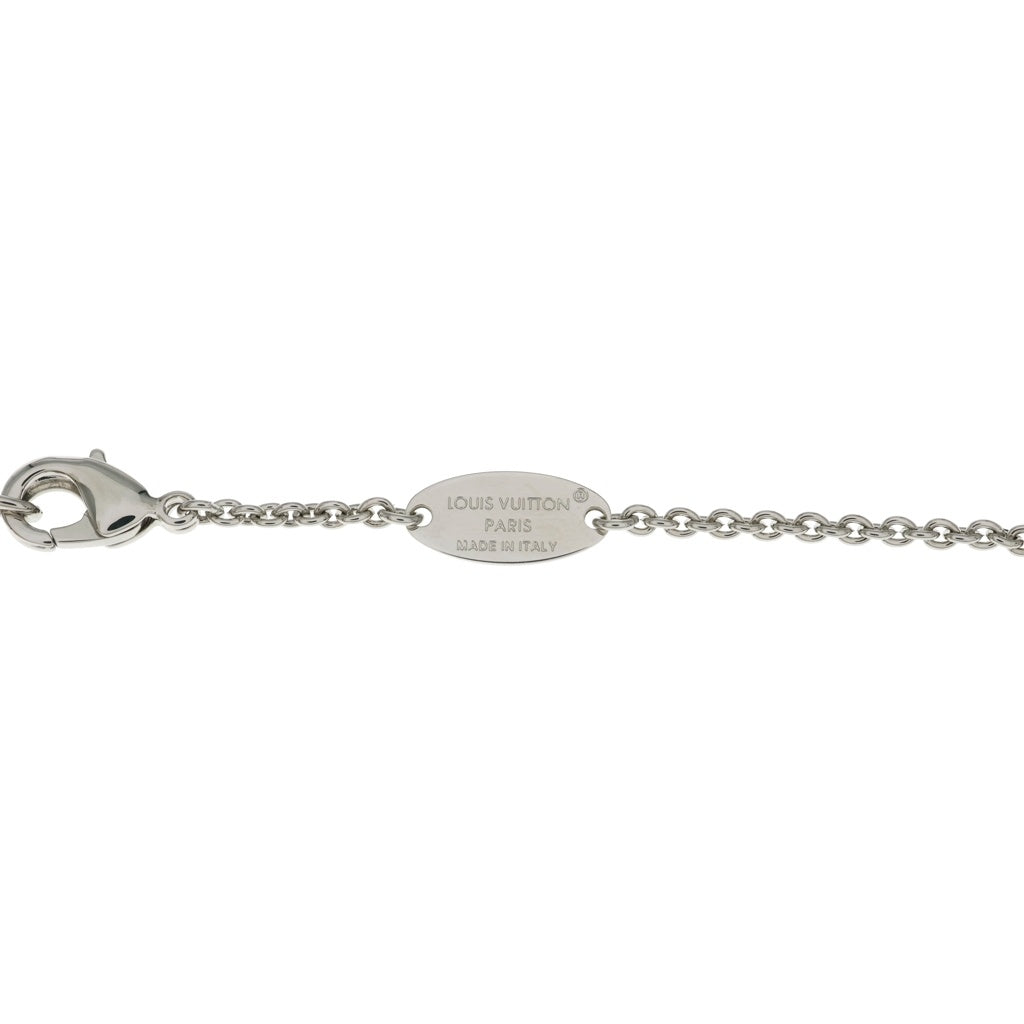 LOUIS VUITTON(ルイヴィトン) LVアイコニック ラインストーン ネックレス M02751 シルバー