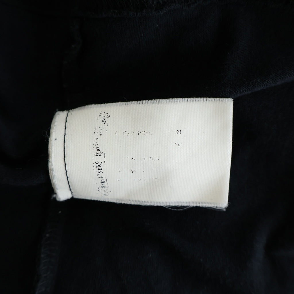 CHROME HEARTS(クロムハーツ) Back Cemetery Cross L/S バックセメタリークロスロゴプリント 長袖Tシャツカットソー ブラック