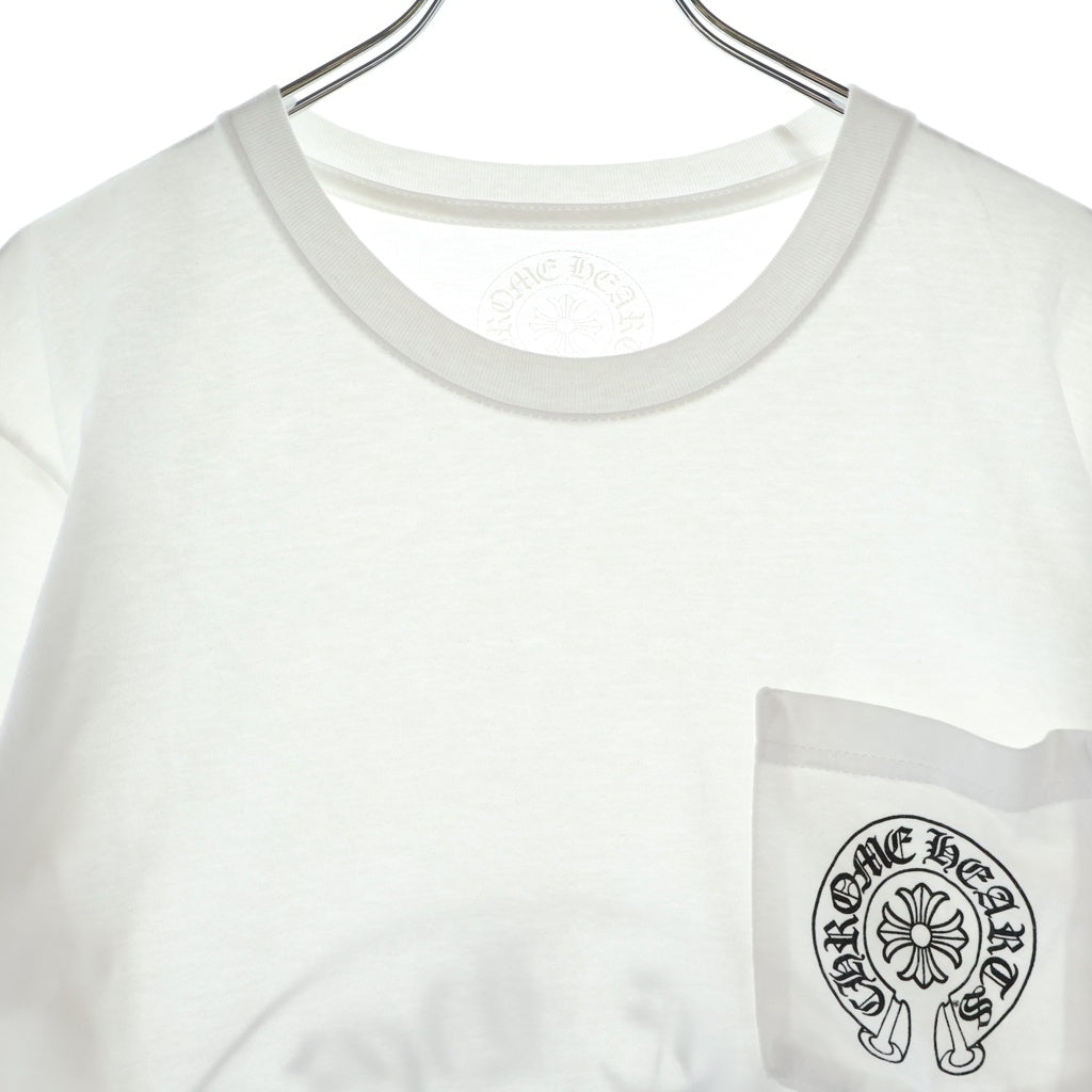CHROME HEARTS(クロムハーツ) BEIJING S/S 北京限定 バックホースシュープリント 半袖Tシャツカットソー ホワイト