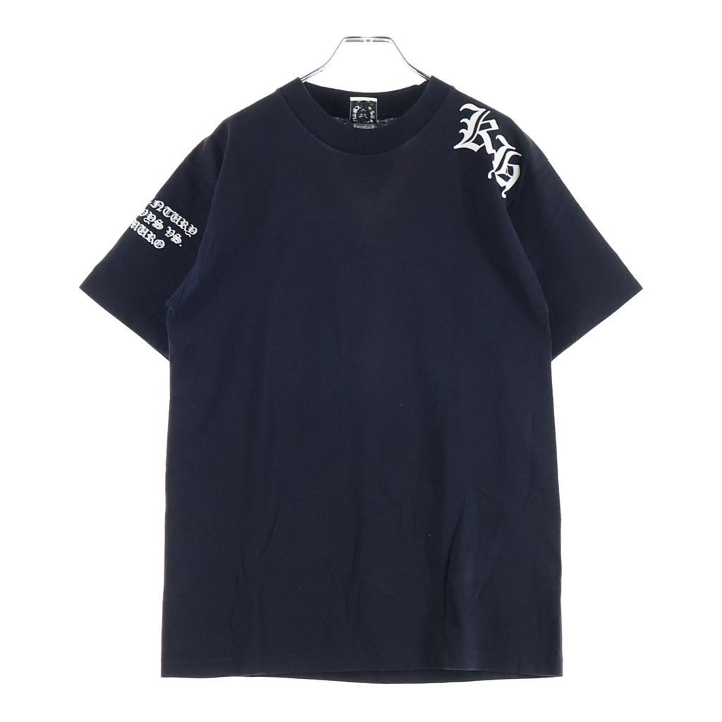 CHROME HEARTS(クロムハーツ) OLD ×KYOSUKE 21st CENTURY BOOWYS VS HIMURO S/S TEE オールド ×氷室京介 ボウイVSヒムロ プリント半袖Tシャツ ブラック