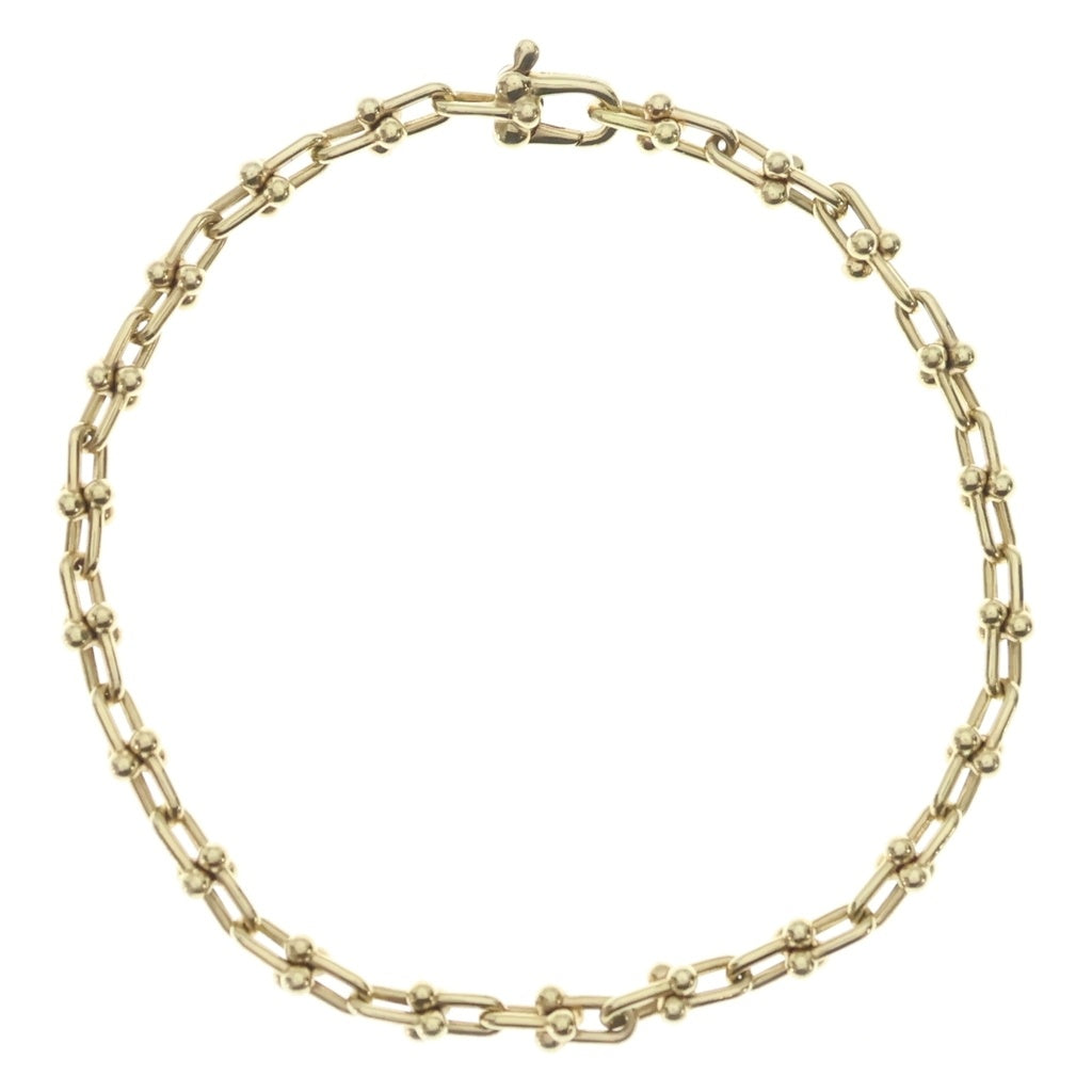 TIFFANY & Co.(ティファニー) K18YG Hardwear Micro Link Bracelet ハードウェア マイクロリンクブレスレット イエローゴールド