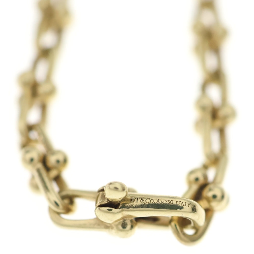 TIFFANY & Co.(ティファニー) K18YG Hardwear Micro Link Bracelet ハードウェア マイクロリンクブレスレット イエローゴールド