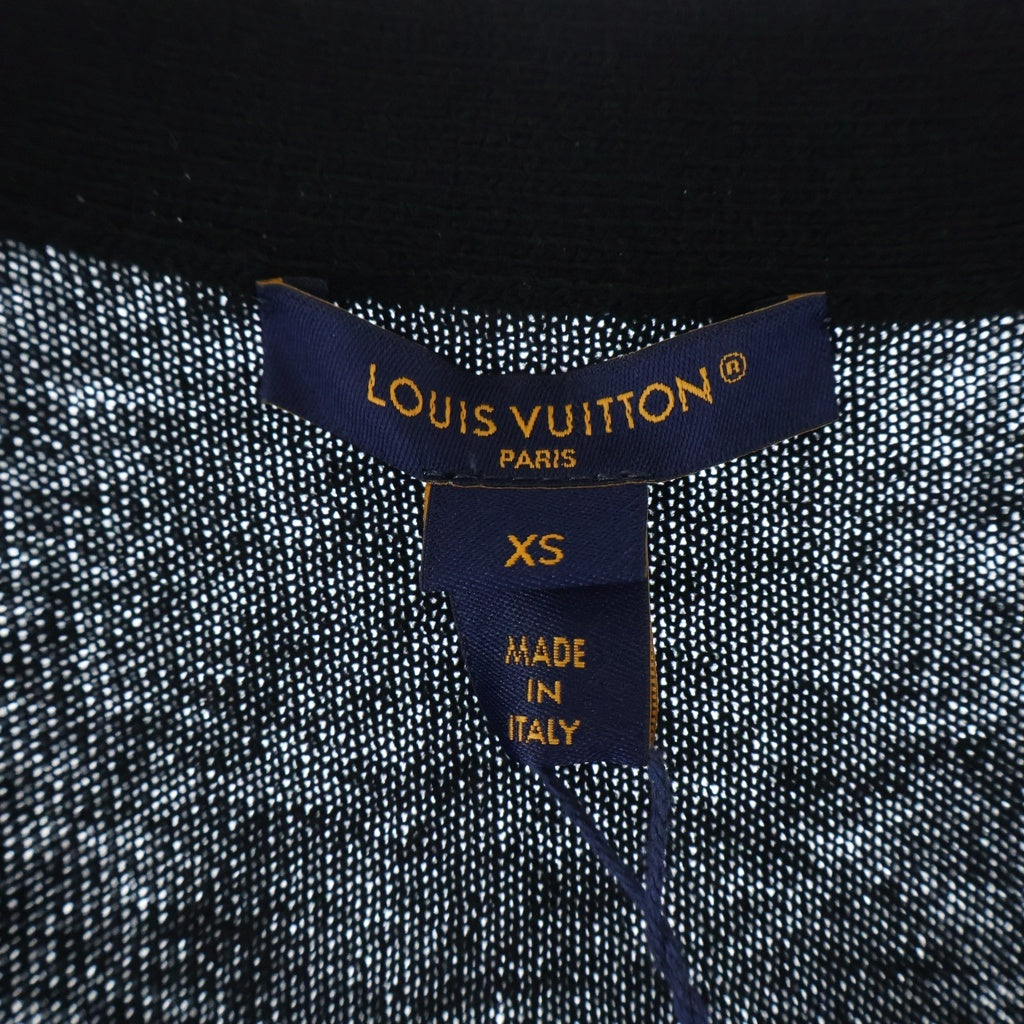 LOUIS VUITTON(ルイヴィトン) シグネチャー ジュエルボタンカーディガン ブラック RW262WW C7B FVKG10 レディース