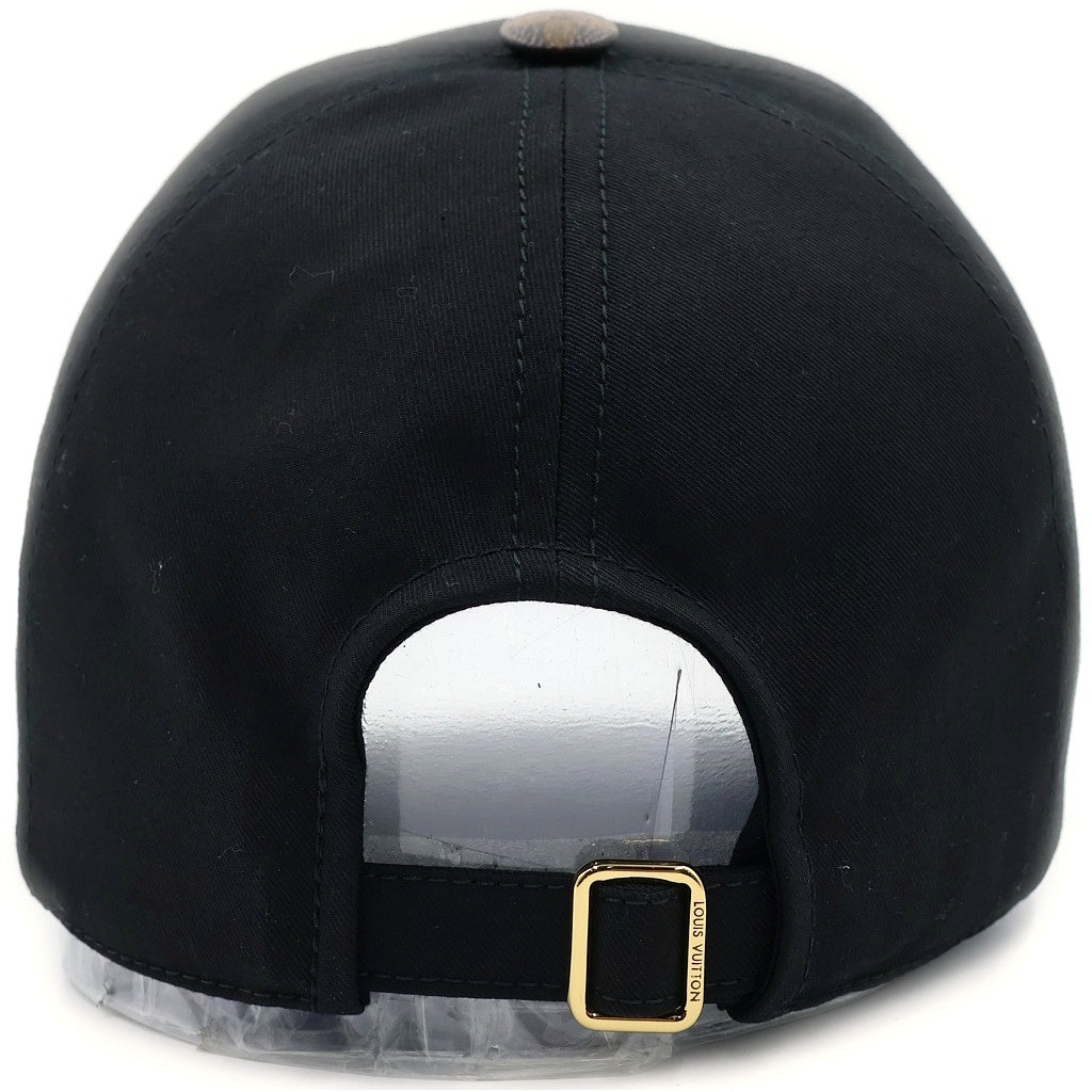 LOUIS VUITTON(ルイヴィトン) LVスクリプト モノグラム キャップ M5371M 帽子 ブラック レディース