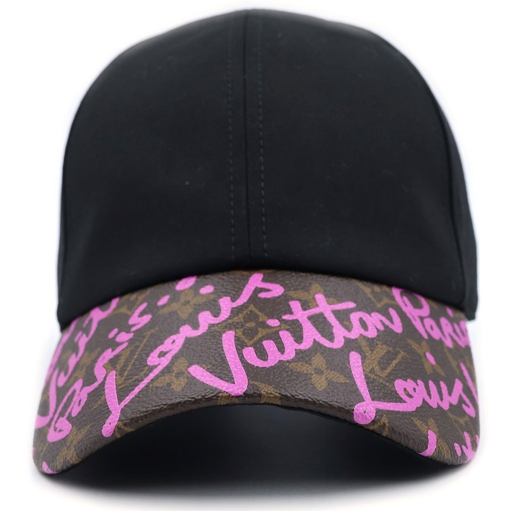 LOUIS VUITTON(ルイヴィトン) LVスクリプト モノグラム キャップ M5371M 帽子 ブラック レディース