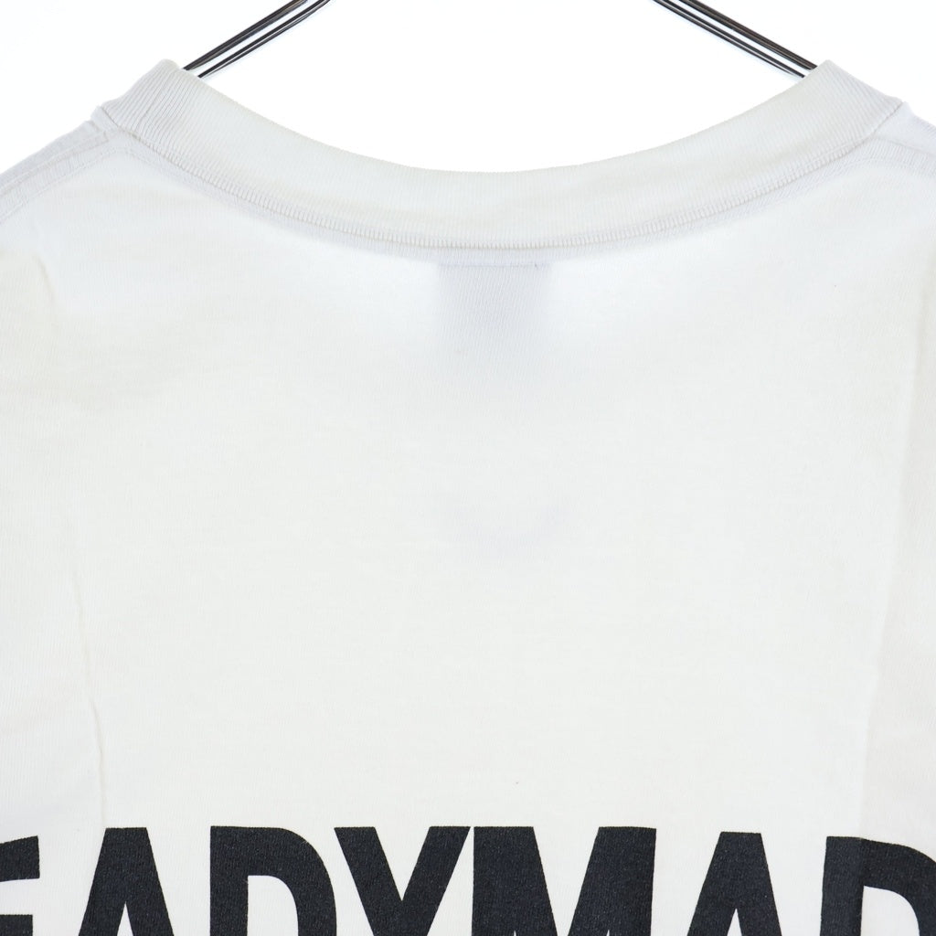 READY MADE(レディメイド) 24SS SMILE SS T-SHIRT スマイルTシャツ RE-CO-WH-00-00-244 ホワイト