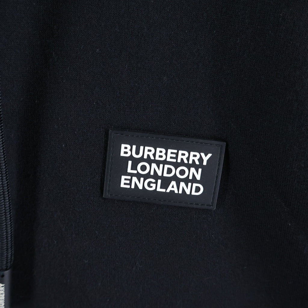 BURBERRY(バーバリー) B SIDELINE HOODIE サイドラインロゴプルオーバーパーカー ブラック 8031600