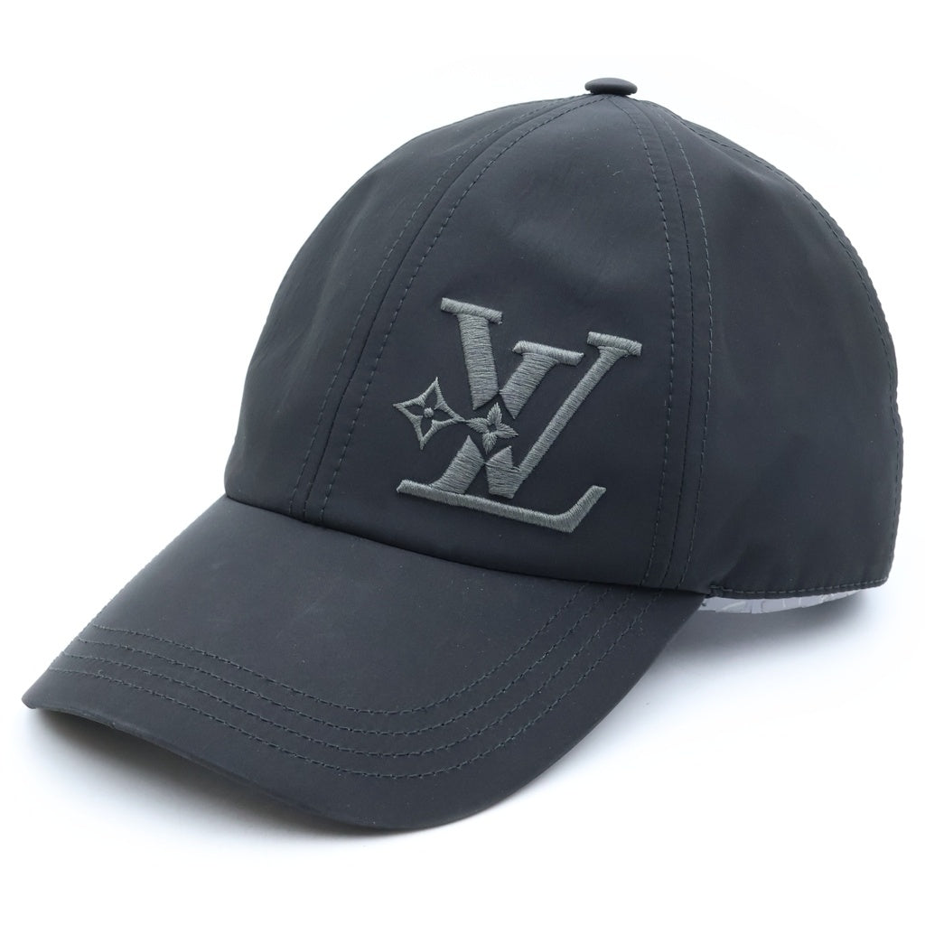 LOUIS VUITTON(ルイヴィトン) 25SS LV スマッシュ レイン キャップ M7714 ブラック レディース