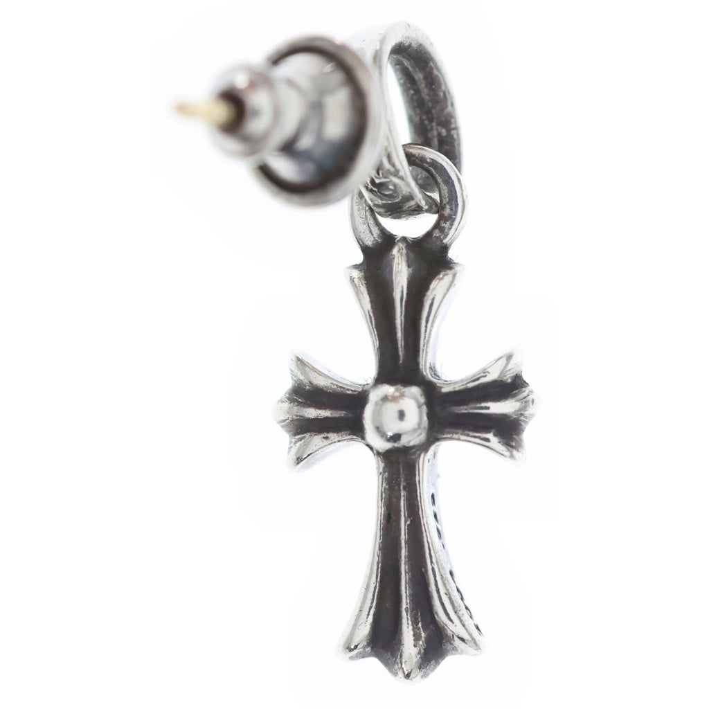 CHROME HEARTS(クロムハーツ) BBY F PPRCHN ベイビーファットクロス ドロップピアス シルバー BCA090
