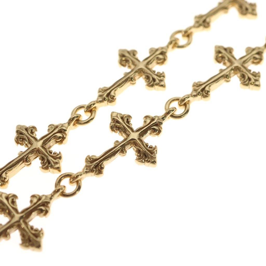 NO BRAND(ノーブランド) Emanuele Bicocchi(エマニュエレ ビコッキ)Multi-cross avelli necklace マルチクロスネックレス ゴールド