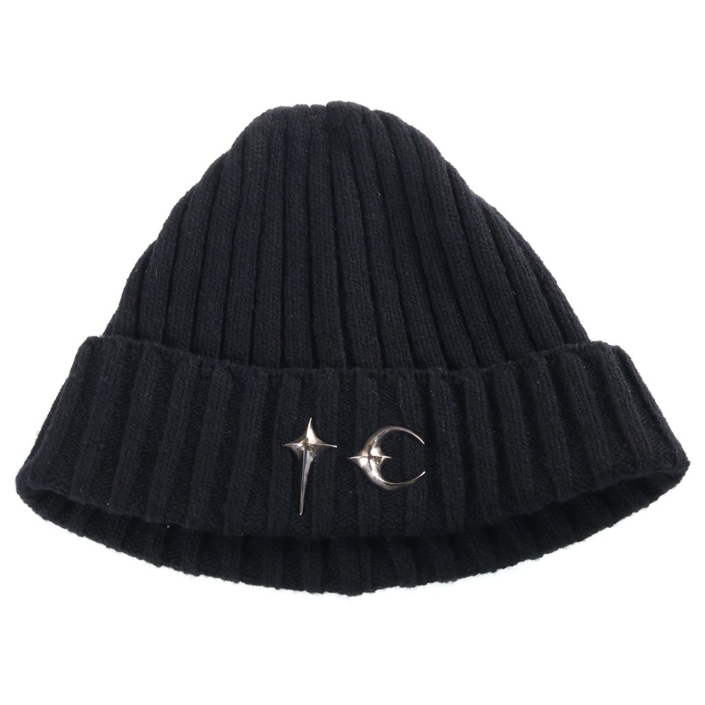 THUG CLUB(サグクラブ) 25AW TC Emblem Basic Beanie TCエンブレム ベーシックビーニー ブラック