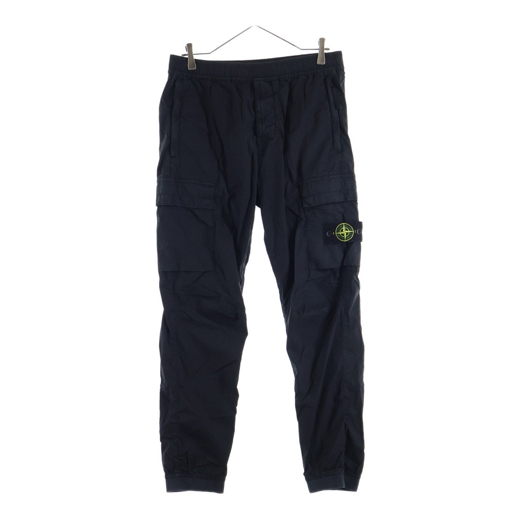 STONE ISLAND(ストーンアイランド) Cargo Pants ロゴワッペン カーゴパンツ ブラック 801531303