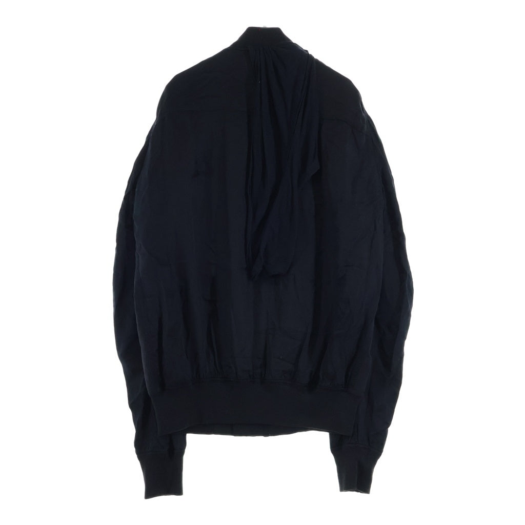 Rick Owens(リックオウエンス) 19SS フライトボンバージャケット フロントポケットデザイン ブラック RU19S2789