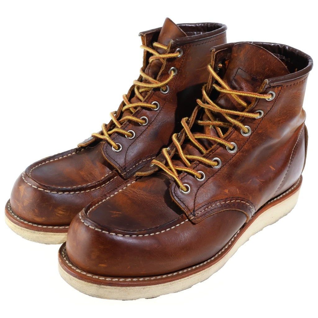 RED WING(レッド ウイング) 6-inch CLASSIC MOC 6インチ クラシックモック レザー ブーツ ブラウン 8875 8876