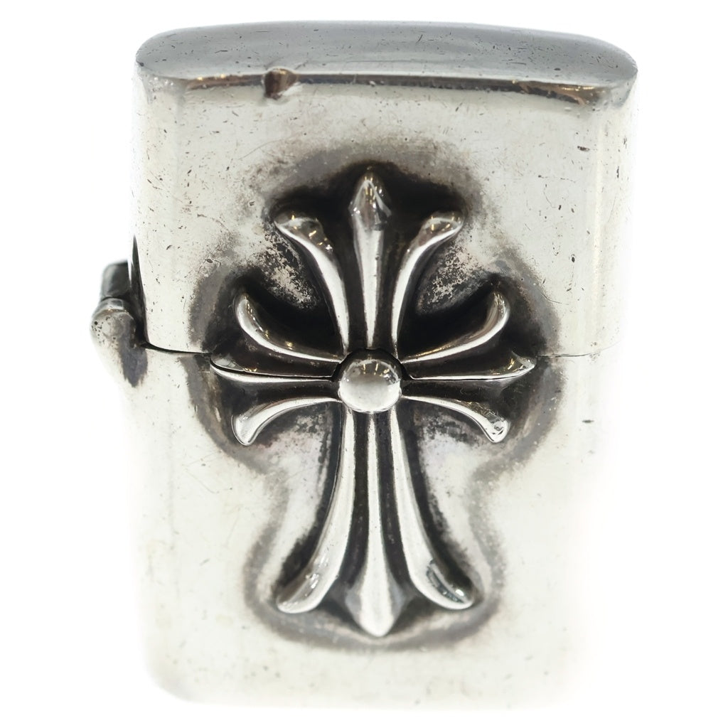 CHROME HEARTS(クロムハーツ) ZIPPO LIGHTERZ-V1 V1スモール CHクロス ジッポライター シルバー BCA398