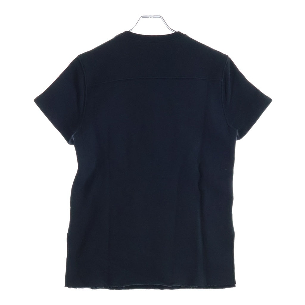 CHROME HEARTS(クロムハーツ) Y NOT CEM CRS LTHR PATCH S/S SWEAT セメタリークロスパッチ スウェット半袖シャツ ブラック
