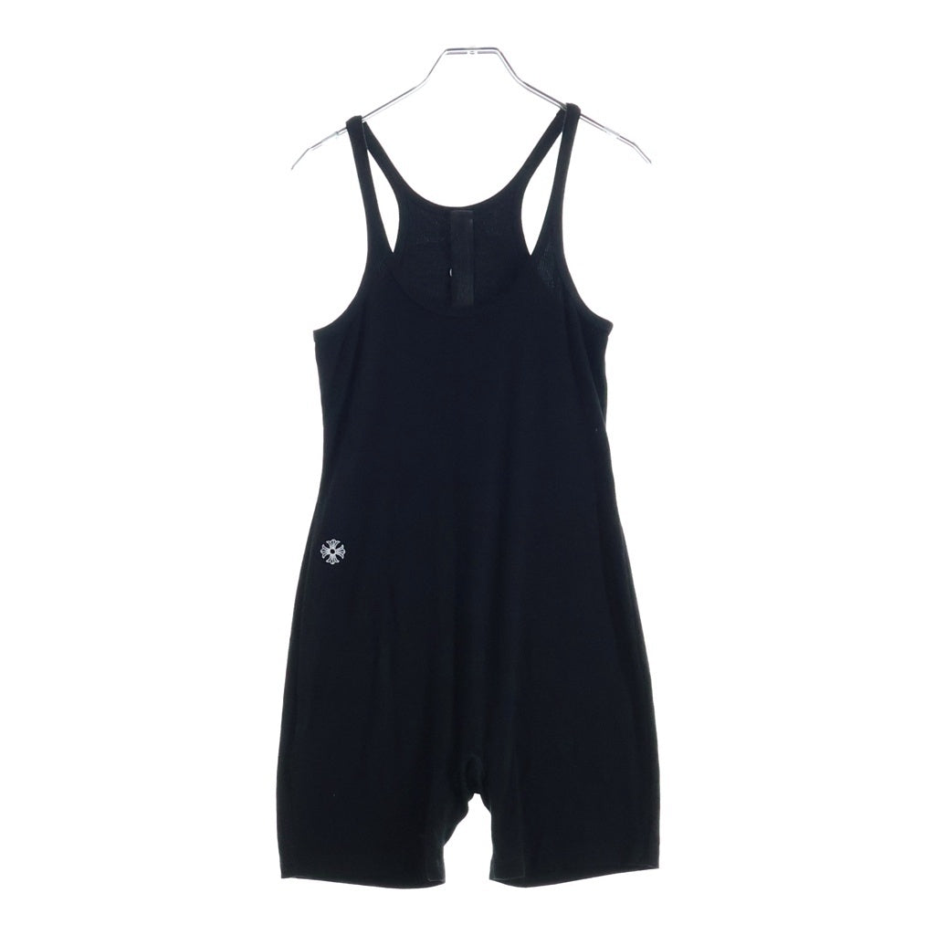 CHROME HEARTS(クロムハーツ) Y NOT BAD SEED ONESIE CH刺繍 ワンジー オールインワン ブラック レディース