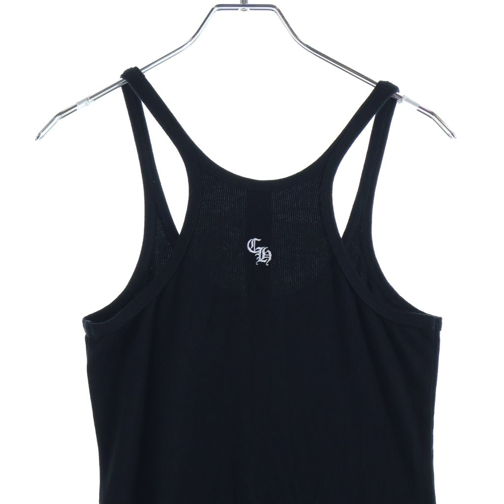 CHROME HEARTS(クロムハーツ) Y NOT BAD SEED ONESIE CH刺繍 ワンジー オールインワン ブラック レディース