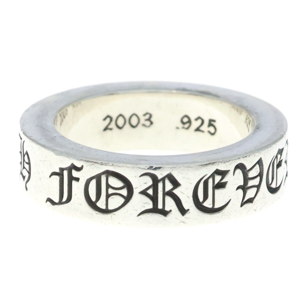 CHROME HEARTS(クロムハーツ) 6mm SPACER FOREVER 6mmスペーサーリング フォーエバーシルバーBCA337