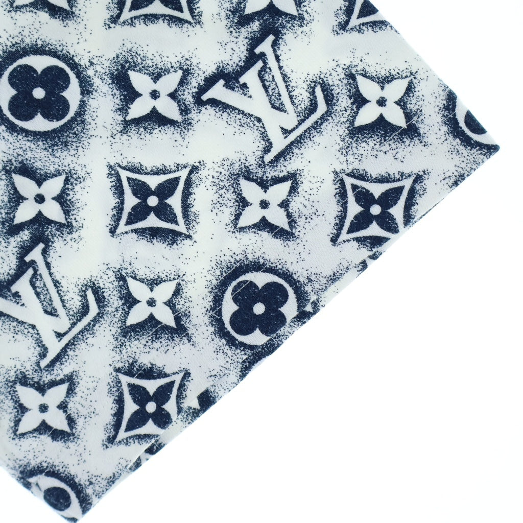 LOUIS VUITTON(ルイヴィトン) 24SS モノグラムクルーネック半袖Tシャツ カットソー ホワイト/ブラック RM241MM NPG HPY15W