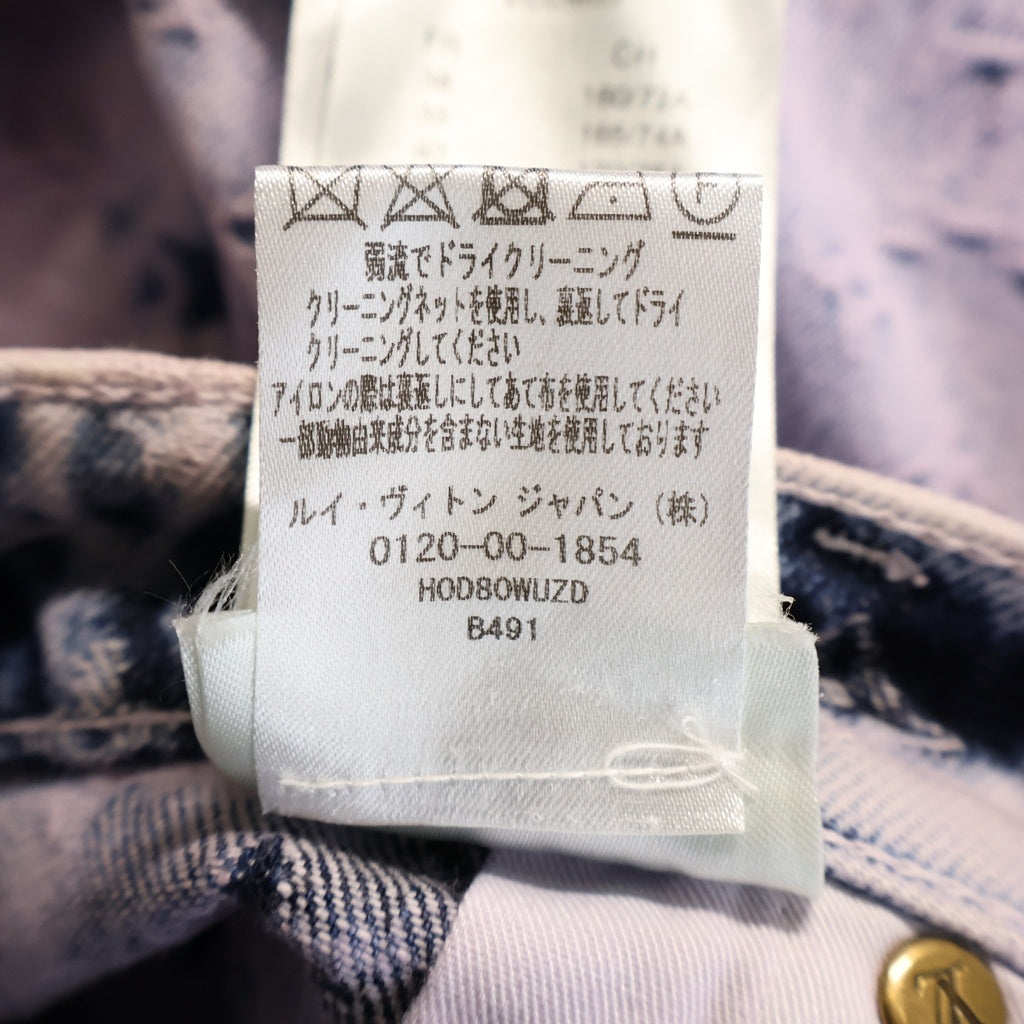LOUIS VUITTON(ルイヴィトン) 23SS ワイドカーペンタートラウザーウィズフリンジ デニム RM231 UZD HOD80W