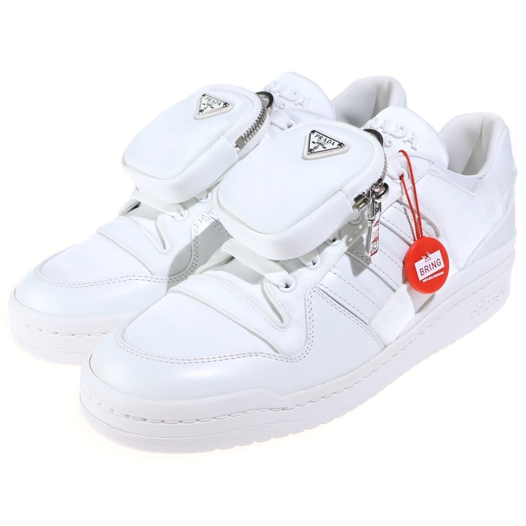 PRADA(プラダ) ×ADIDAS Re-Nylonローカットスニーカー GY7042 ホワイト ナイロン ローカットスニーカー US9.5/27.5cm