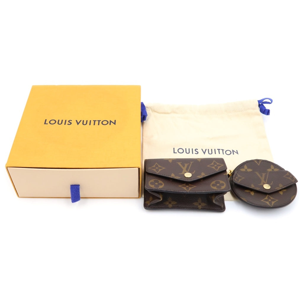 LOUIS VUITTON(ルイヴィトン) ポーチ付きベルト モノグラム サンチュール デイリー マルチポケット M0236W ブラウン レディース
