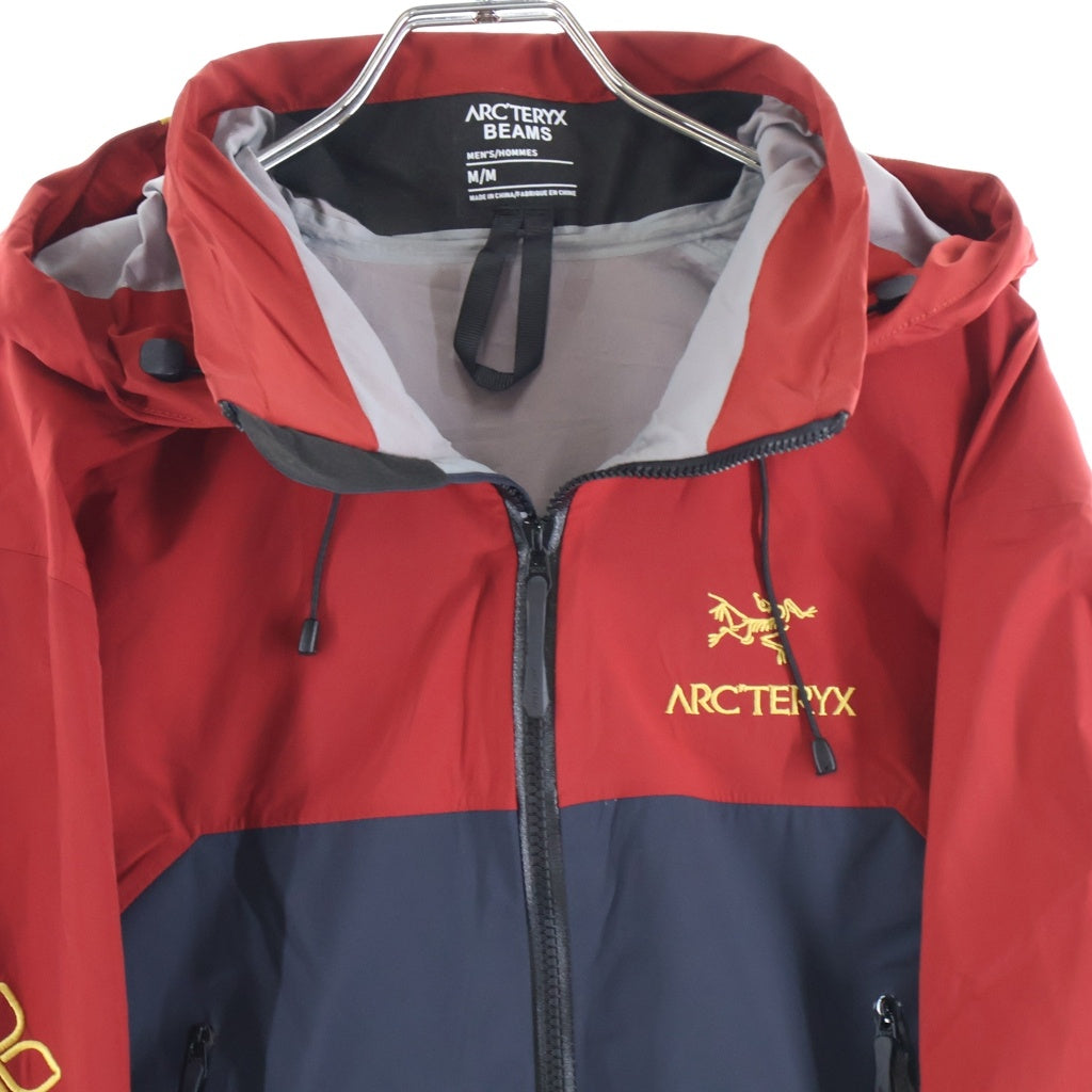 ARC'TERYX(アークテリクス) BETA LT JACKET ベータLTジャケット マウンテンパーカー ナイロンジャケット 26844-133177 レッド/ネイビー