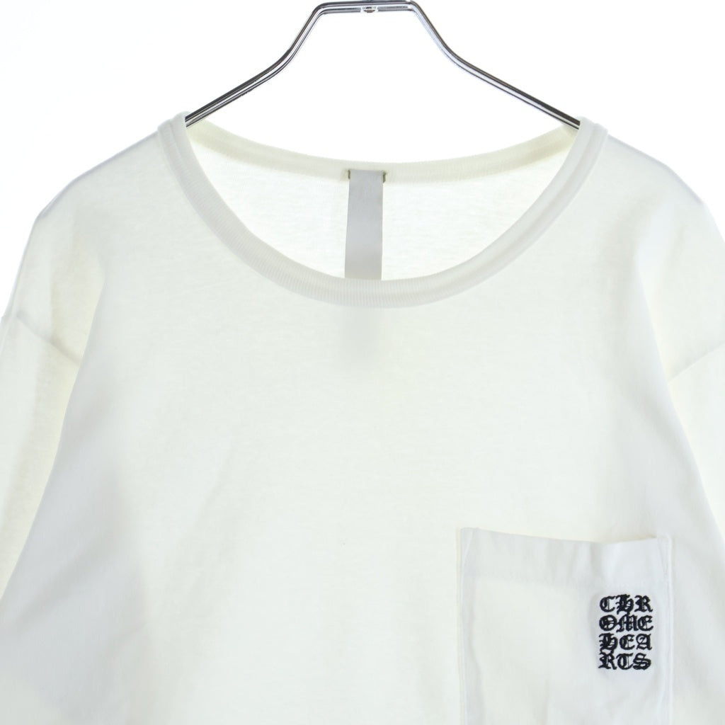CHROME HEARTS(クロムハーツ) GRP Y NOT Light Work L/S Tee ワイノット ライトワーク長袖Tシャツ ホワイト