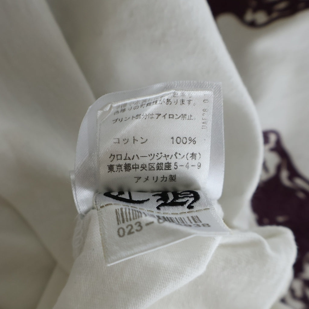 CHROME HEARTS(クロムハーツ) FOTI S/S TEE フォティ ハリスティータプリント半袖Tシャツ ホワイト