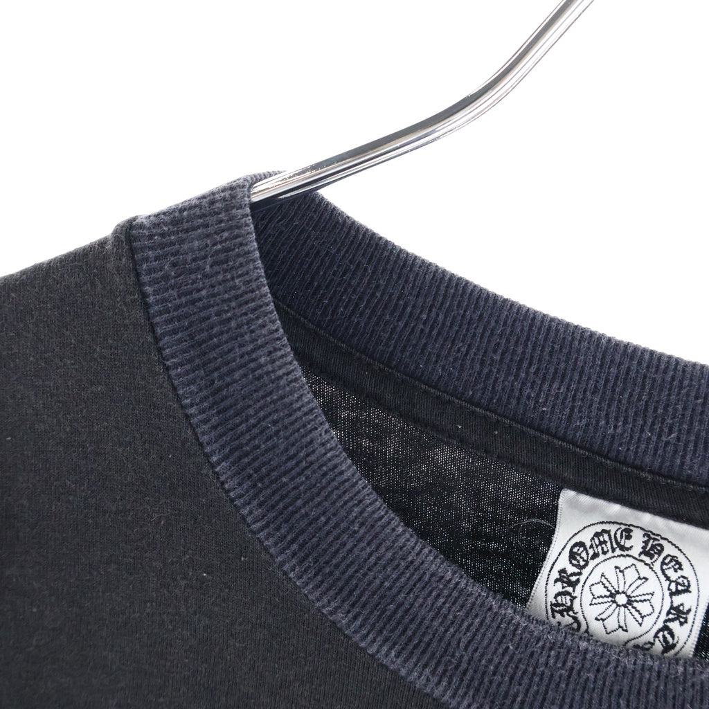 CHROME HEARTS(クロムハーツ) OLD Back Framed Cross S/S Tee オールド バックフレームドクロスプリント半袖Tシャツ ブラック/ピンク