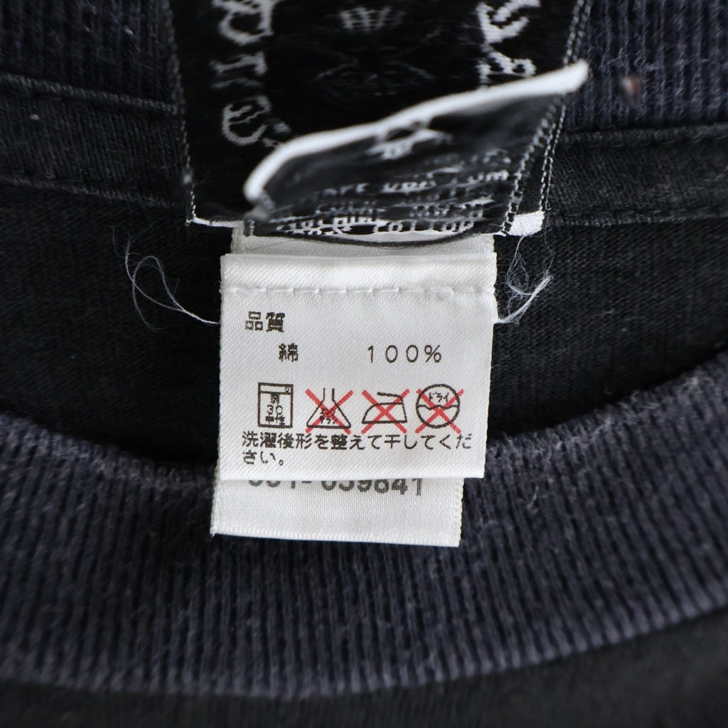 CHROME HEARTS(クロムハーツ) OLD Back Framed Cross S/S Tee オールド バックフレームドクロスプリント半袖Tシャツ ブラック/ピンク