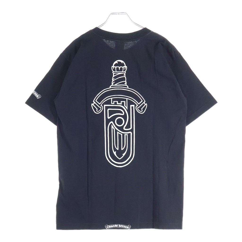 CHROME HEARTS(クロムハーツ) OLD UNITED ARROWS DAGGER S/S TEE オールド ユナイテッドアローズ ダガー半袖Tシャツ ブラック/ホワイト