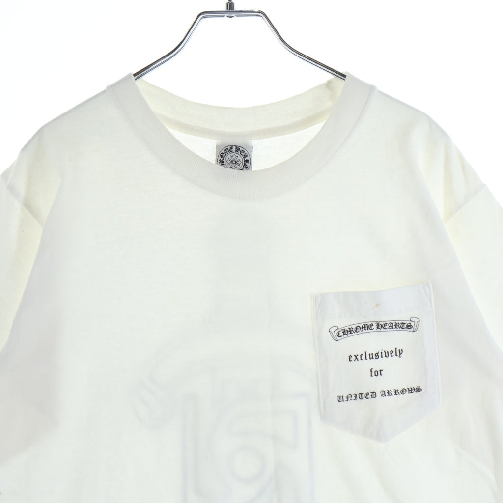 CHROME HEARTS(クロムハーツ) OLD UNITED ARROWS DAGGER S/S TEE オールド ユナイテッドアローズ ダガー半袖Tシャツ ホワイト/ブラック