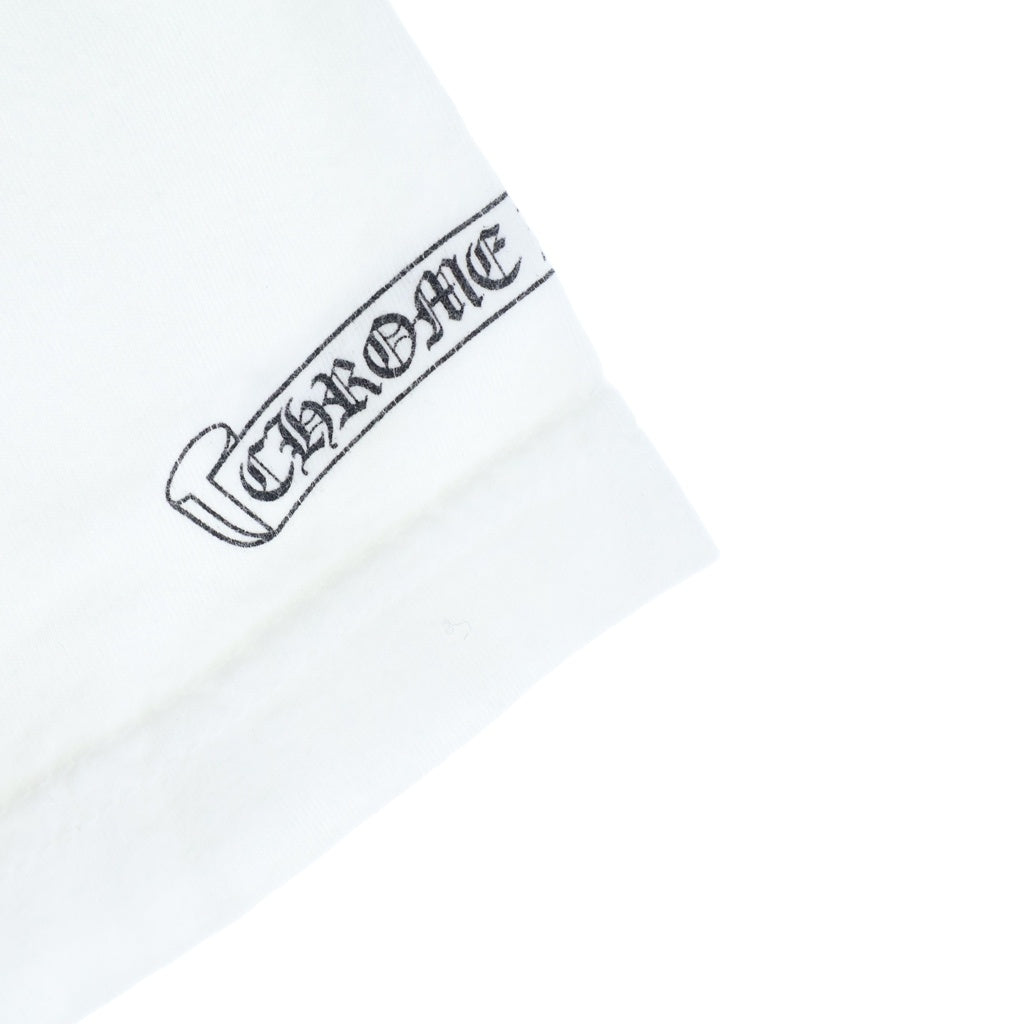 CHROME HEARTS(クロムハーツ) Vertical Logo S/S Tee バーティカルロゴ半袖Tシャツ ホワイト