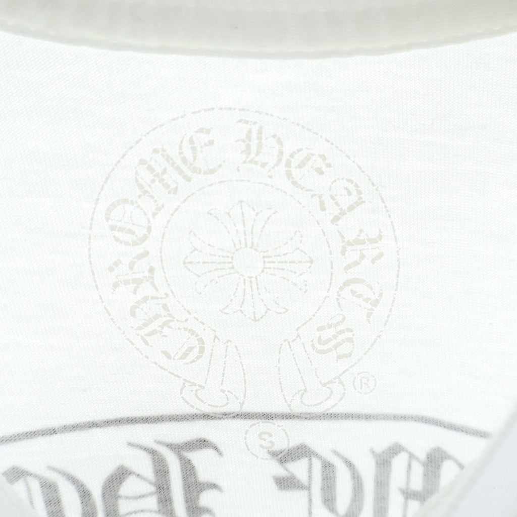 CHROME HEARTS(クロムハーツ) Vertical Logo S/S Tee バーティカルロゴ半袖Tシャツ ホワイト