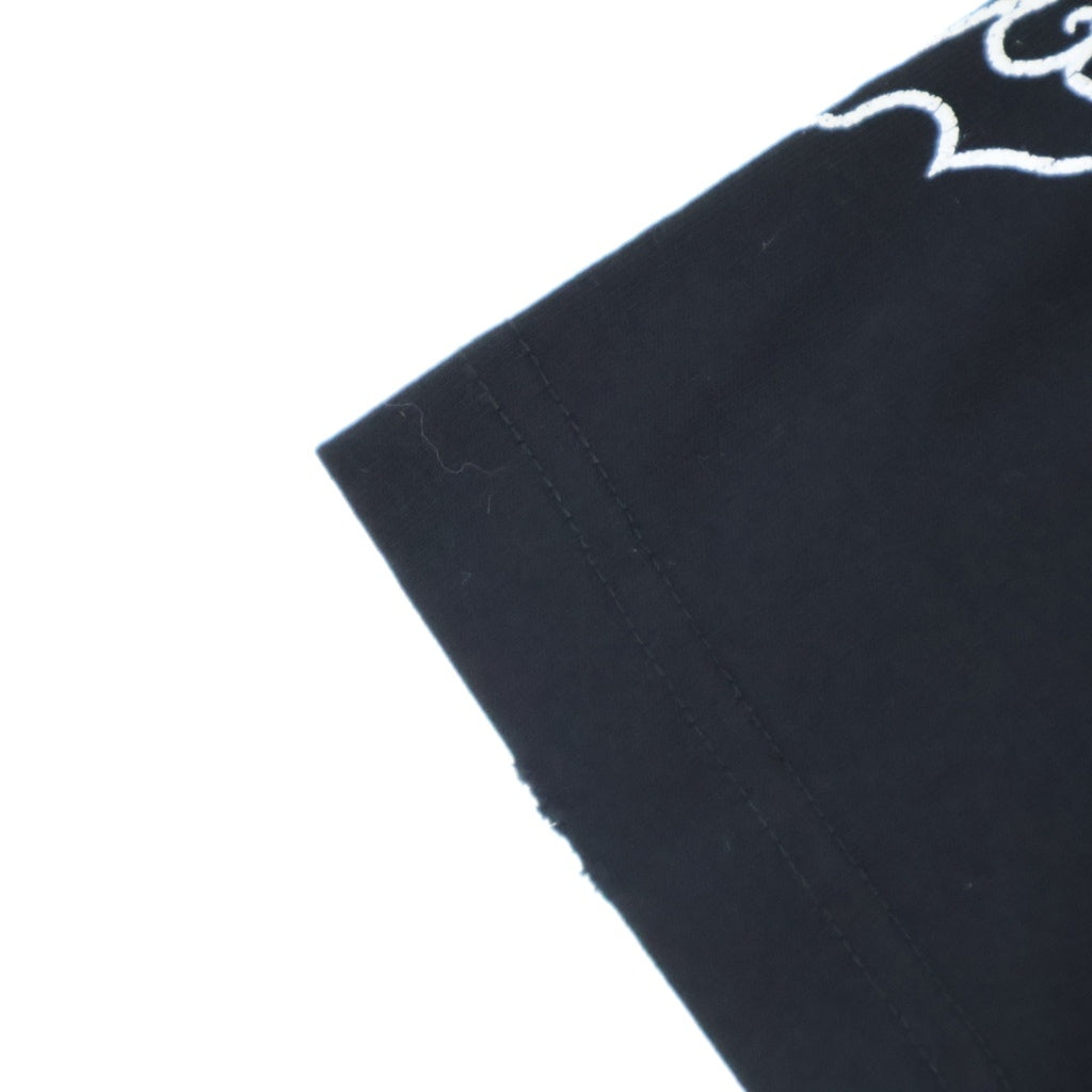 BALENCIAGA(バレンシアガ) Darkwave ダークウェーブ メタルロゴプリント 半袖Tシャツカットソー ブラック 739028 TPVN5
