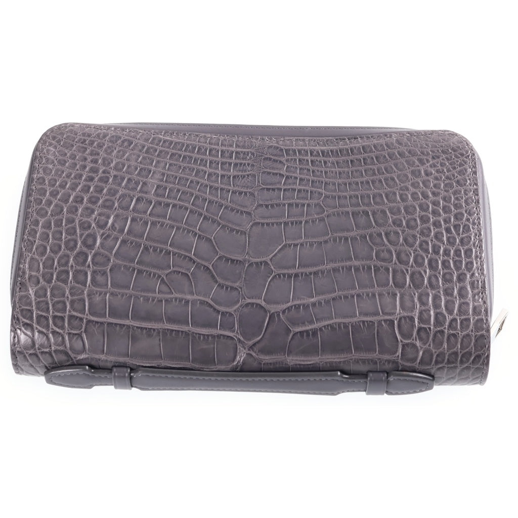 LOUIS VUITTON(ルイヴィトン) ジッピーウォレットXL クロコダイル エキゾチックレザー N96188 グレー